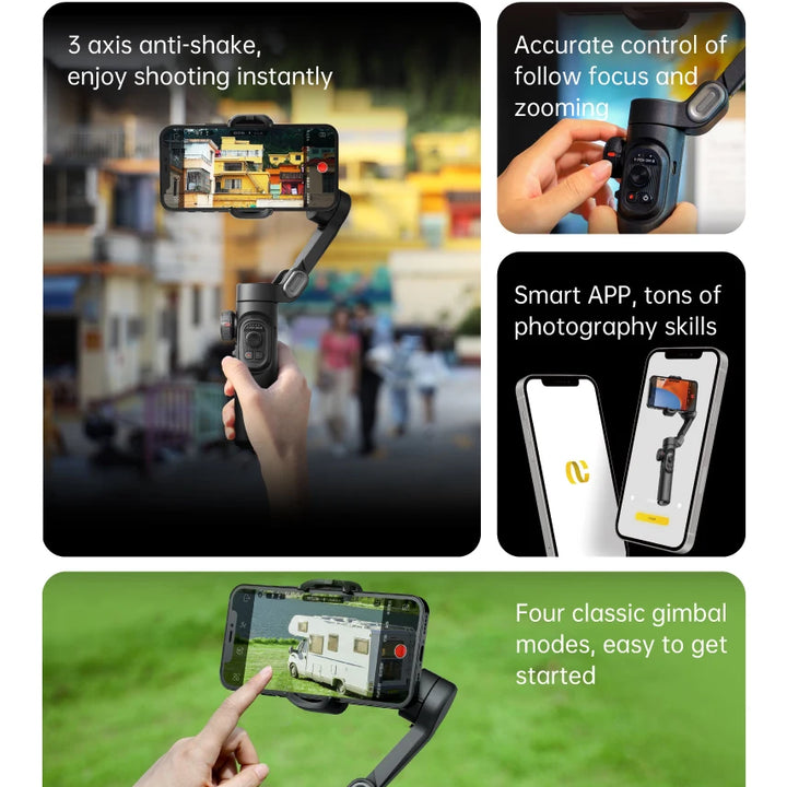 Gimbal Stabilizer Foldable Mobile Phone Smart XE 3-Axis